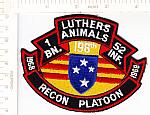 1st Bn 52 Inf LUTHERS ANIMALS Recon ce ns R $5.00