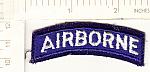 Army Airborne blue & white ce ns $5.00