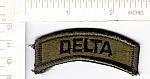 Army DELTA tab obsolete subdued me ns $5.00