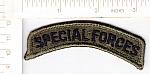 Army Special Forces tab obsolete subdued me ns $4.00