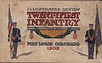 21st Infantry Fort Logan Colorado 1909 hc $40.00