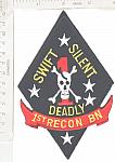 USMC 1st RECON Swift Silent Deadly ce ns lg $5.49