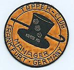 Topper Club Manager Frankfurt Germany ce ns $10.00