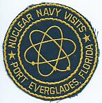 USN NUCLEAR NAVY VISITS PORT EVERGLADES ce ns $10.00