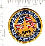 USN Dept of Navy Bird Aircraft Strike Hazard ns me $3.00
