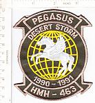 HMH-463 PEGASUS Desert Storm 1990-1991 ce ns $4.00