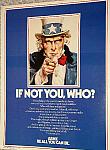 WW2 repro Uncle Sam enlistment poster 1984 $3.00