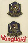 Army DUI crests 92nd Chemical Bde pair $7.50
