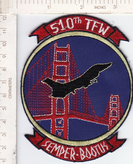 510th Tactical Fighter Wing SEMPER-BOOTUS ce ns $4.00