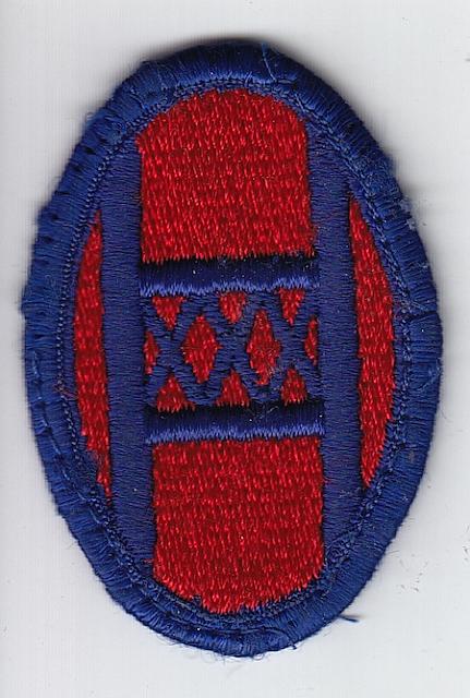 30th Armor Bde me rfu $3.00