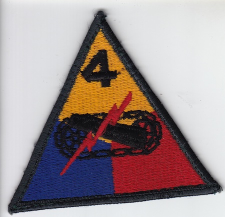4th Armor Div age me rfu $3.00