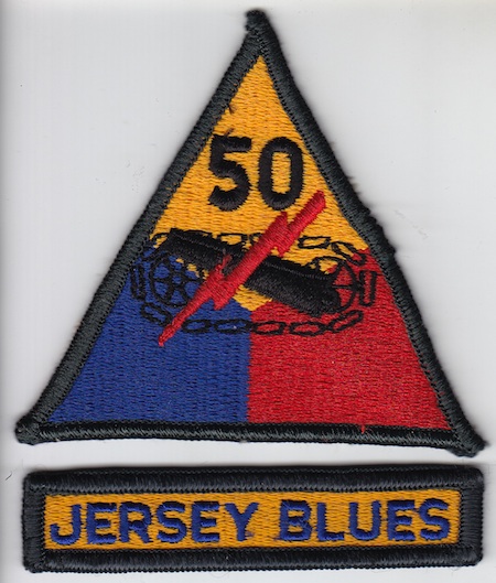 50th Armor Div+tab me ns $6.50