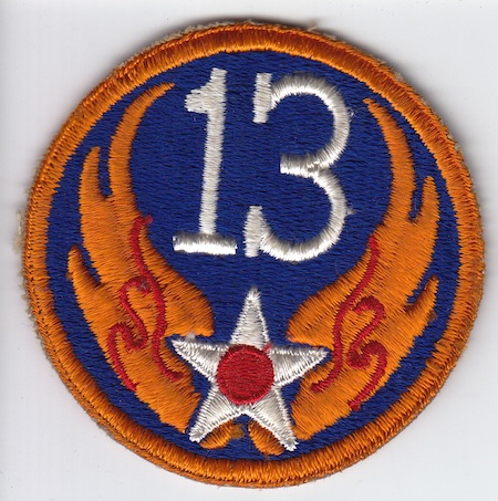 13th rmy Air Corps ce ns $7.00