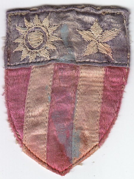 WW2 China Burma India #3 tm silk patch $20.00