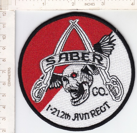 1-212 Regt SABRE ce ns $5.00