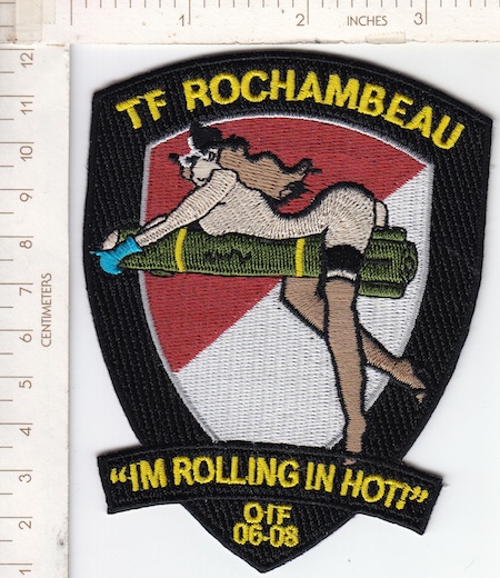 TF Rochambeau "I'm Rolling In Hot" OIF 06-08 ce ns $7.00