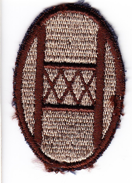 30th Armored Brigade DBU ce ns $3.00