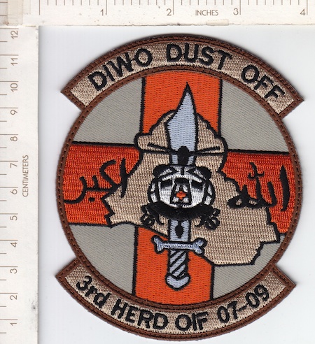 3rd HERD OIF 07-09 DIWO DUST OFF dsrt ce ns $6.00