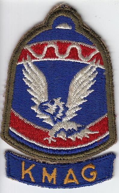 Korea Military Advisory Group+rocker ce ns $12.00
