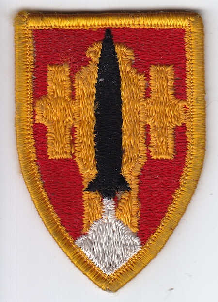 Artillery Missile School ce ns $5.00
