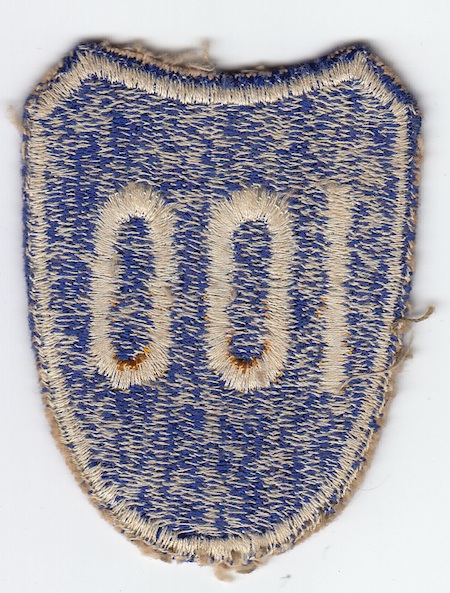 100th Infantry Div reverse