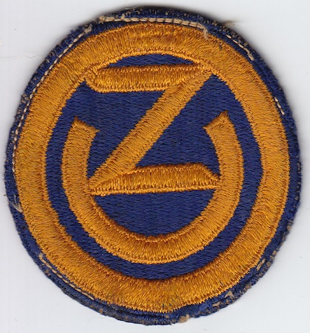 102nd Infantry Dic WW2 ce rfu $5.00