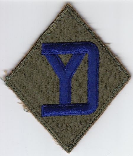 26th Infantry Div ce rfu $3.50