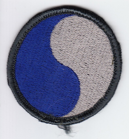 29th Infantry Div me rfu $2.50