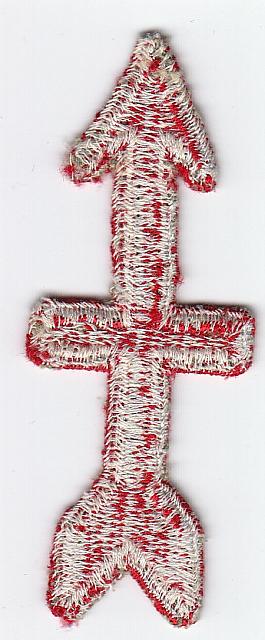 32nd Infantry Div whie back reverse