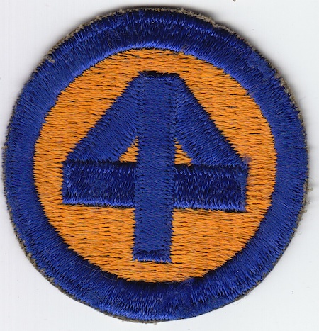 44th Infantry div ce ns $4.00