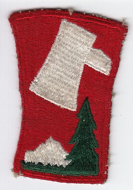 70th Infantry Div WW2 ce rfu $5.00