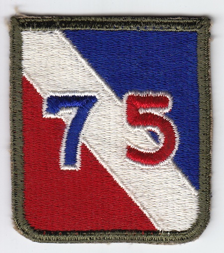75th Infantry Div ce rfu $4.00