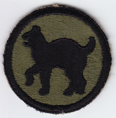 81st Infantry Div ce ns $5.00