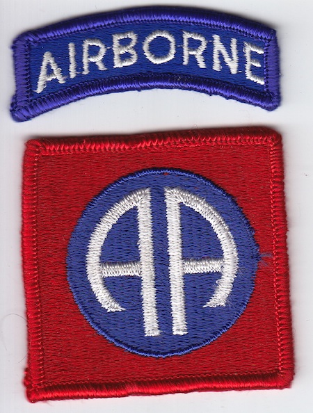 82nd Infantry Div me ns+airborne tab $4.99