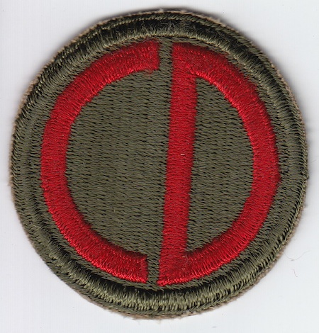 85th Infantry Div ce ns $5.00