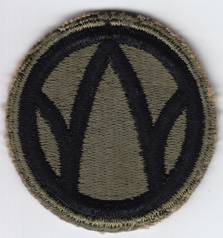 89th Infantry Div ce ns sub WW2 $5.00