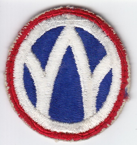 89th Infantry Dv ce rfu $4.00