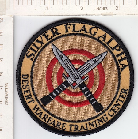 Silver Flag Alpha Dsrt Warfare Trng Ctr me ns $8.00
