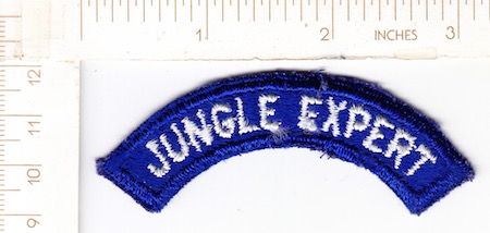 Army Jungle Expert tab ce ns $15.00