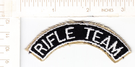 Army Rifle Team ce ns $3.00