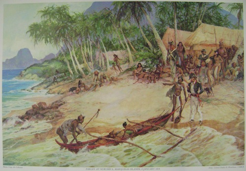 USMC Poster #7-1814 from Marines in the Frigate Navy series