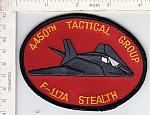 4450th Tactical Group F-117A Stealth me ns $4.00