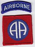 82nd Infantry Div me ns+airborne tab $4.99