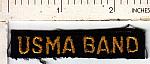 USMA-West Point BAND tab ce ns $4.50